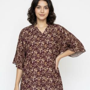 V NECK POCKET MAXI | DUBAI MAXI