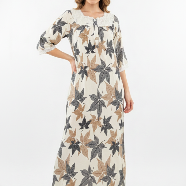 SQUARE NECK RAYON MAXI | ZHONG BRAND