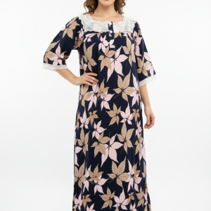 SQUARE NECK RAYON MAXI | ZHONG BRAND