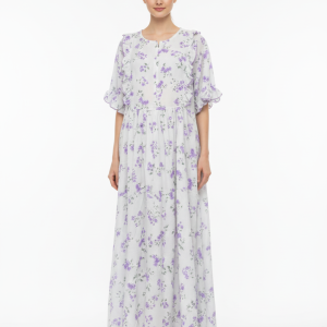 FLORAL ZIP FEEDING MAXI