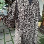 V NECK POCKET MAXI | DUBAI MAXI