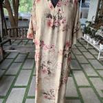 V NECK POCKET MAXI | DUBAI MAXI