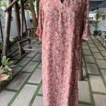 V NECK POCKET MAXI | DUBAI MAXI