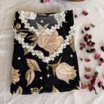 FLORAL V NECK LAYS MAXI | DUBAI MAXI