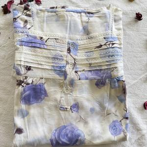 SOFT BLUE FULL SLEEVE MAXI | DUBAI MAXI