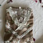 ALMOND BROWN FULL SLEEVE MAXI | DUBAI MAXI