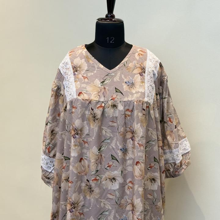 BALLON SLEEVE MAXI | DUBAI MAXI