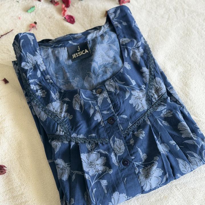 HALF SLEEVE FEEDING MAXI | INDIAN MAXI