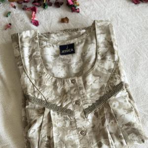 HALF SLEEVE FEEDING MAXI | iNDIAN MAXI