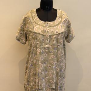 HALF SLEEVE FEEDING MAXI | iNDIAN MAXI