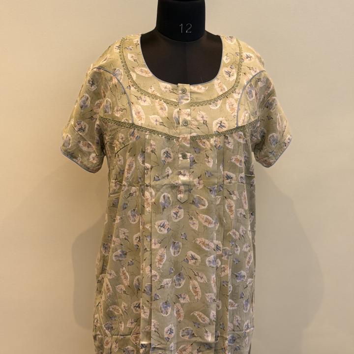 HALF SLEEVE FEEDING MAXI | iNDIAN MAXI