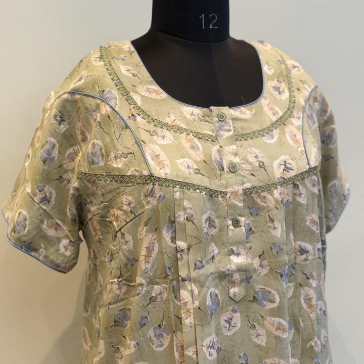 HALF SLEEVE FEEDING MAXI | iNDIAN MAXI