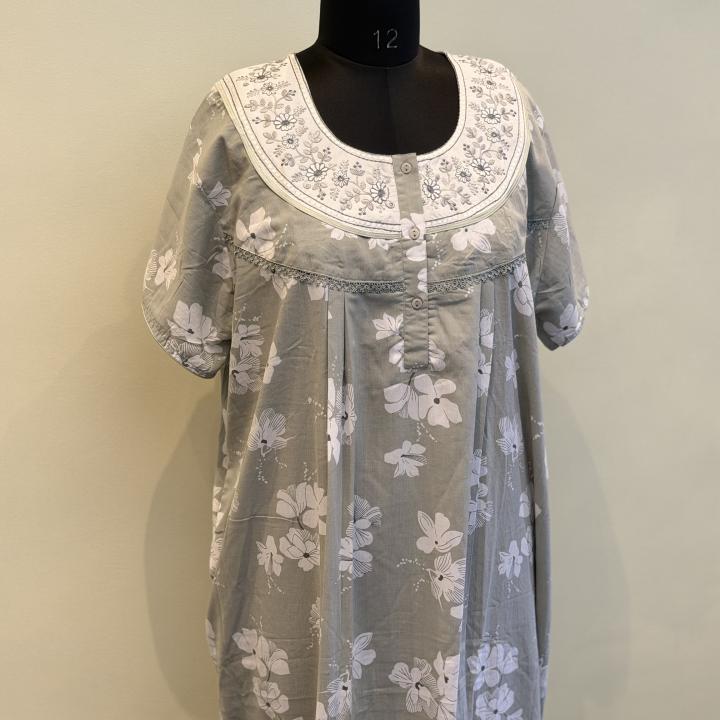 HALF SLEEVE FEEDING MAXI | INDIAN MAXI