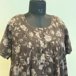 HALF SLEEVE FEEDING MAXI | INDIAN MAXI