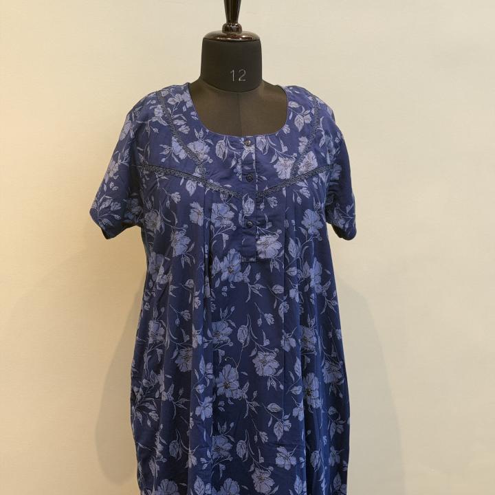 HALF SLEEVE FEEDING MAXI | INDIAN MAXI