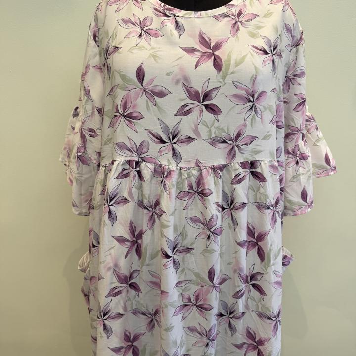 FLORAL COMFORT FLARE MAXI | DUBAI MAXI | 501