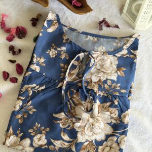 NAVY BLUE TIE MAXI | DUBAI MAXI