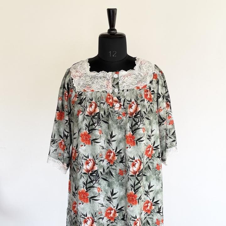 SQUARE NECK FEEDING MAXI | DUBAI MAXI | 512 | 502