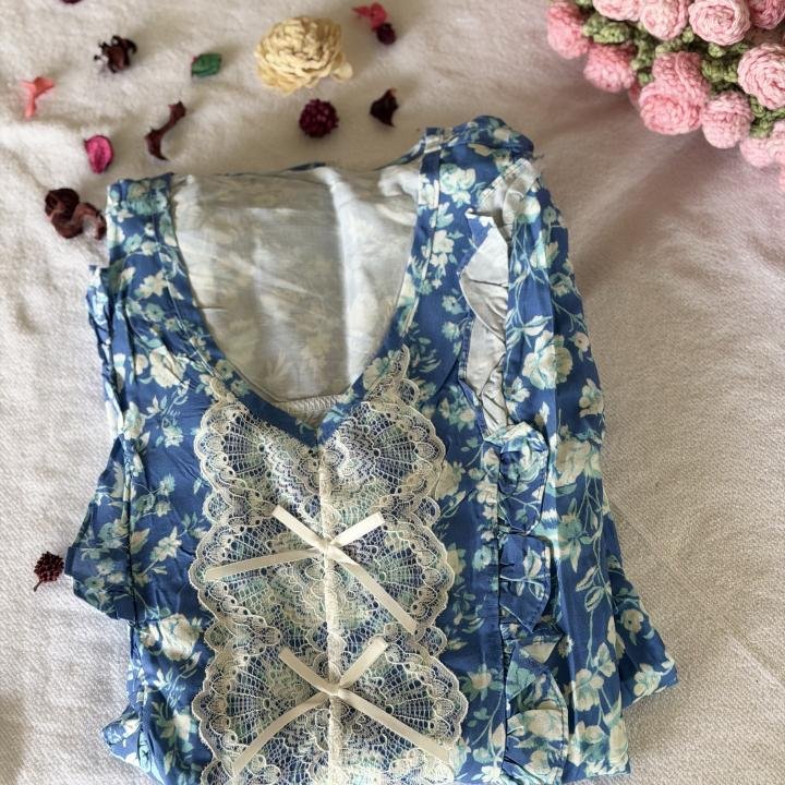 AQUA BLUE FLOWER MAXI | DUBAI MAXI | 517