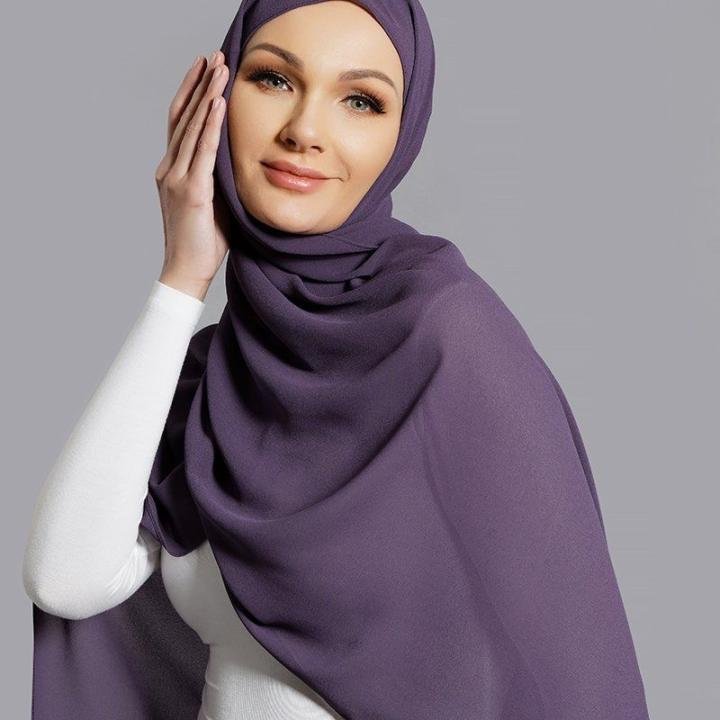 MALAYSIAN GEORGETTE HIJAB | MOJA | NILOFER HADHI | 52 | 525