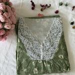 ALMOND GREEN FLOW MAXI | DUBAI MAXI | 510