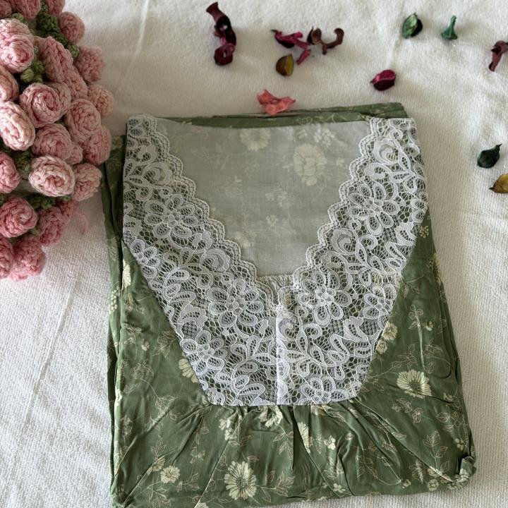 ALMOND GREEN FLOW MAXI | DUBAI MAXI | 510