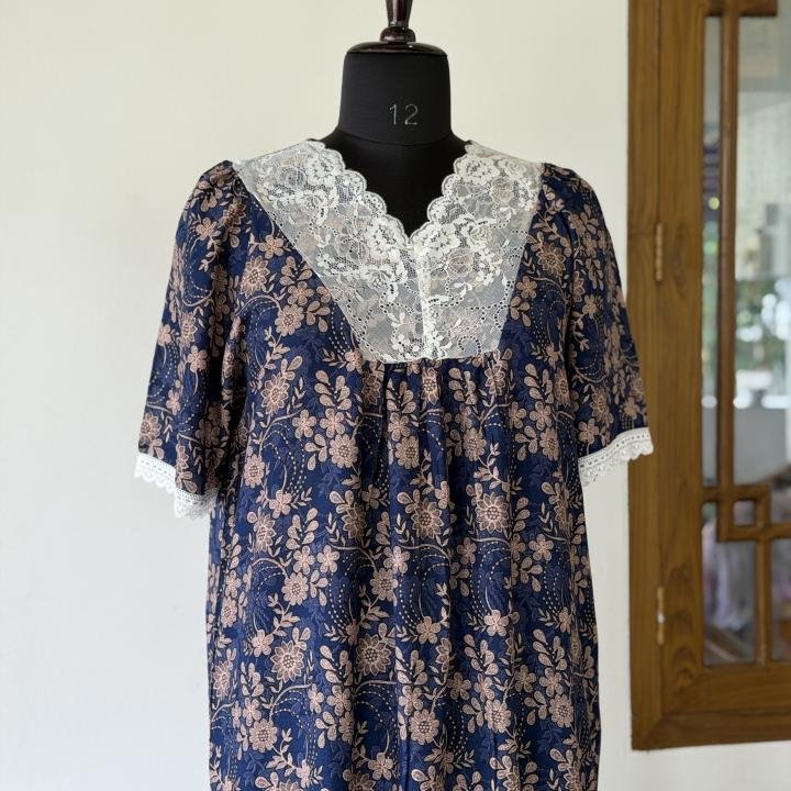 FRENCH BLUE FLOW MAXI | DUBAI MAXI | 510