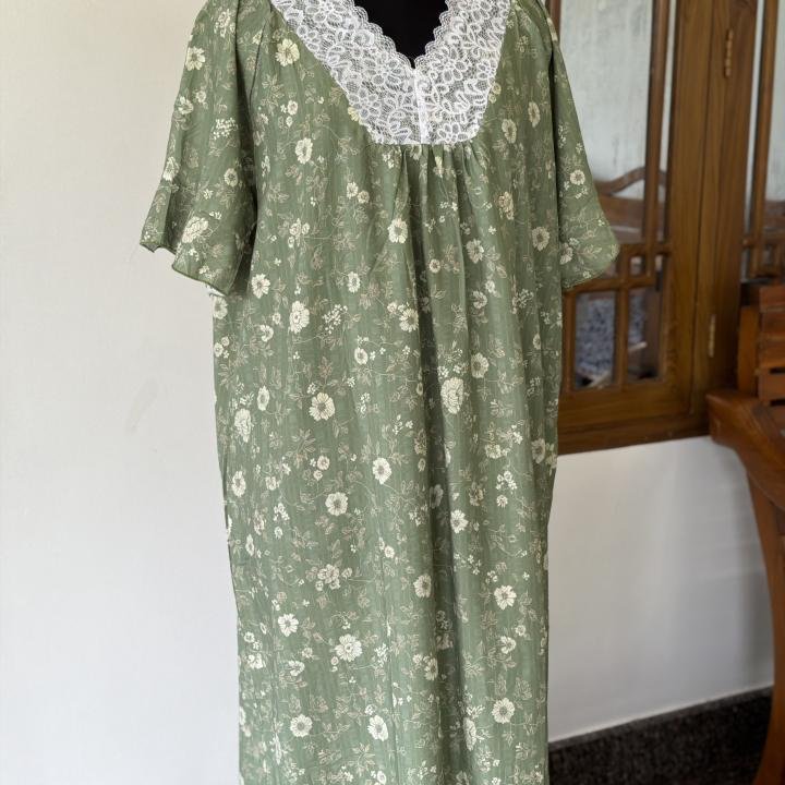 ALMOND GREEN FLOW MAXI | DUBAI MAXI | 510