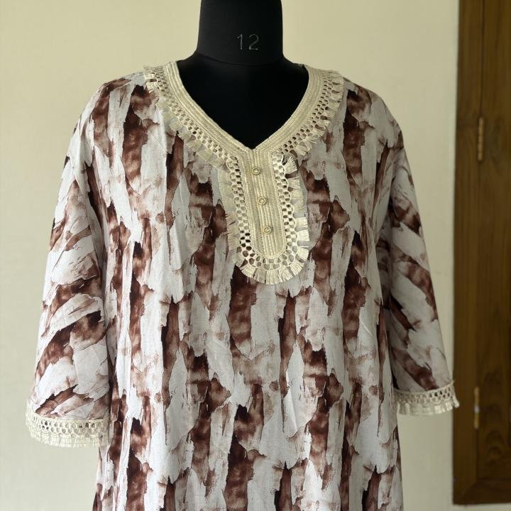 RAYON KAFTAN SLEEVE MAXI | DUBAI MAXI | 505