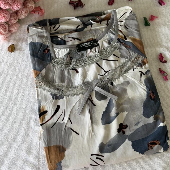 ORCHE GREY PETAL MAXI | DUBAI MAXI | 518