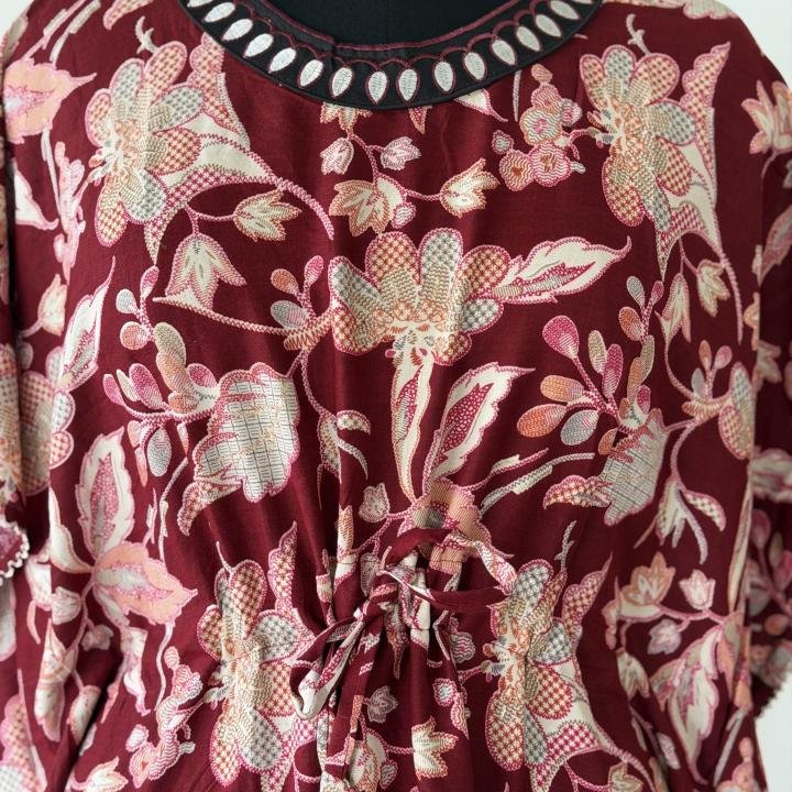 CHERRY BLOOM KAFTAN MAXI | 528