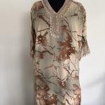LATTE CREAM KAFTAN MAXI | 518