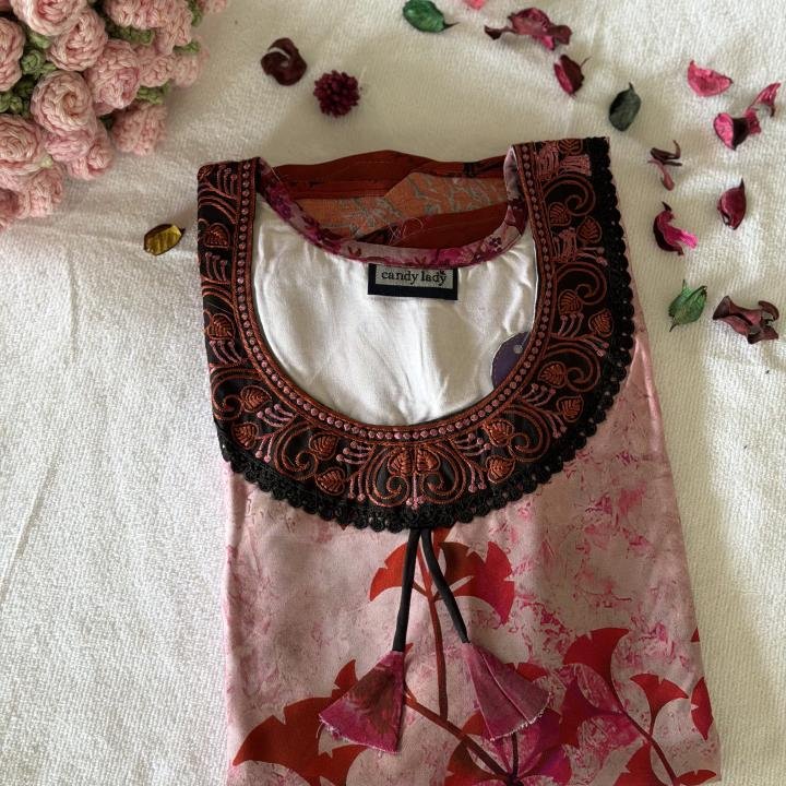 GENTLE RED FLOW MAXI | 532
