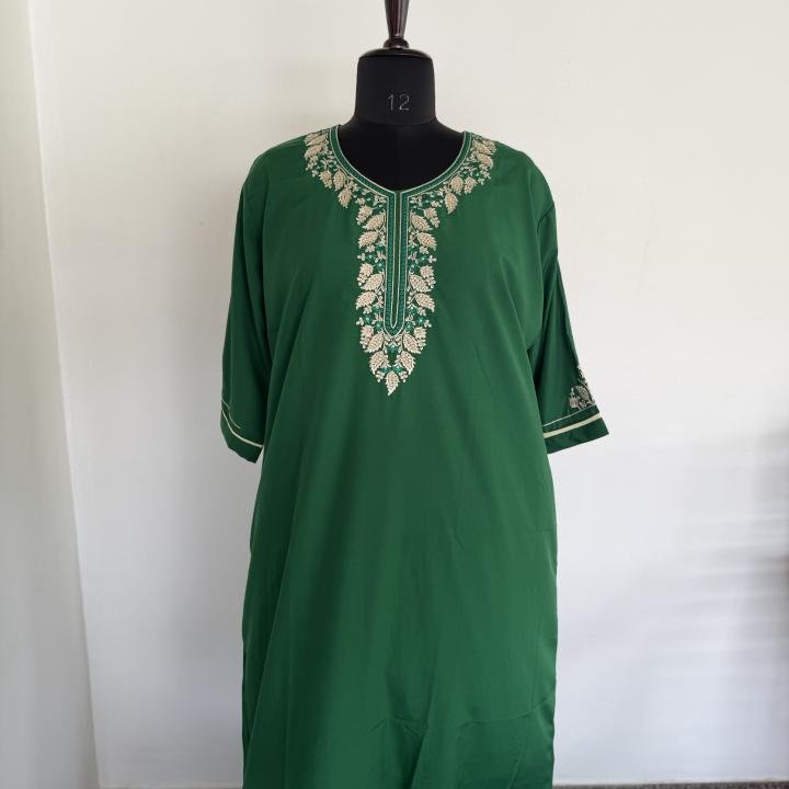 JADE GREEN SOLID MAXI | 529