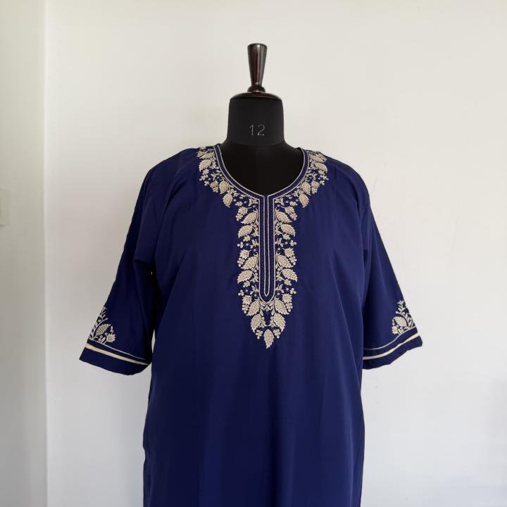 LUNAR BLUE SOLID MAXI | 529