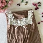 COMFORT MOCHA JERSEY MAXI | DUBAI MAXI | 522