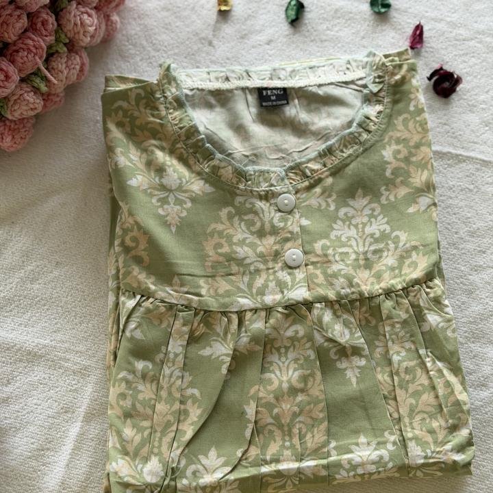 PISTACHIO VEIL MAXI | DUBAI FEEDING MAXI | 502