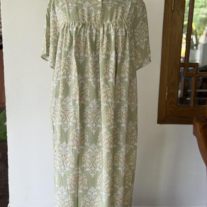 PISTACHIO VEIL MAXI | DUBAI FEEDING MAXI | 502