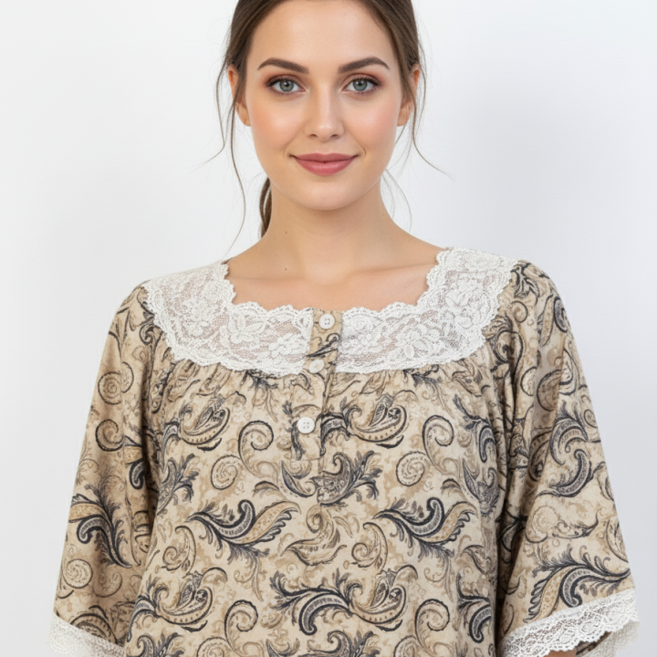 SQUARE NECK RAYON MAXI | ZHONG BRAND